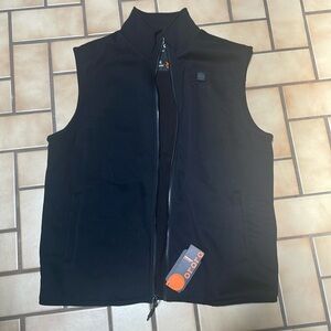 NWT ororo heated vest black size XL